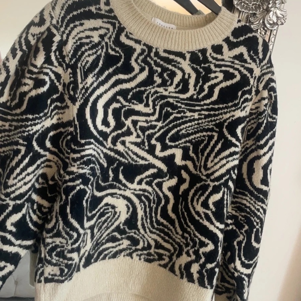 Cream Topshop Jumper